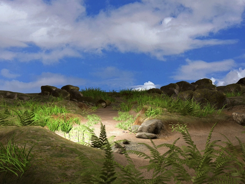 Thưởng thức tranh phong cảnh thiên nhiên 3d đầy mê hoặc