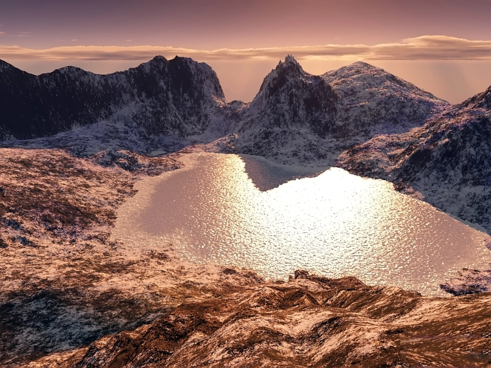 Gợi nhớ ký ức với tranh phong cảnh quê hương 3d ấm áp