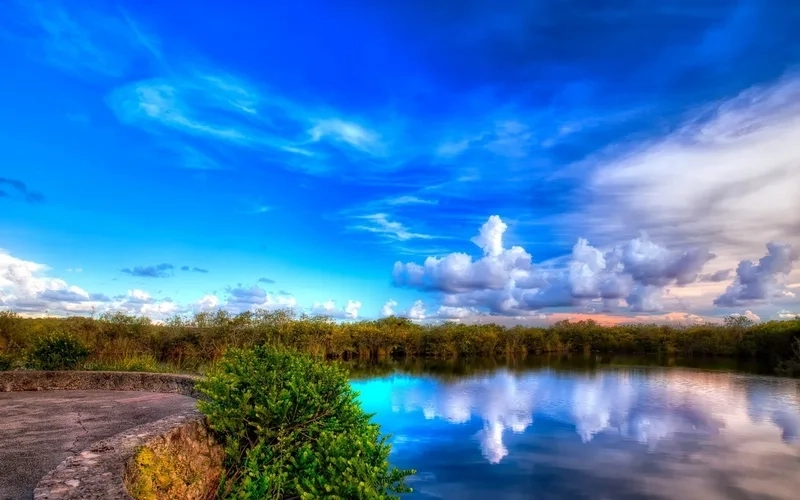 Cập nhật hình nền phong cảnh bầu trời ấn tượng cho máy