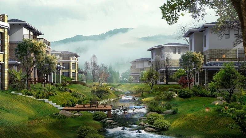 Chiêm ngưỡng ảnh phong cảnh đẹp 3d chân thực như thật