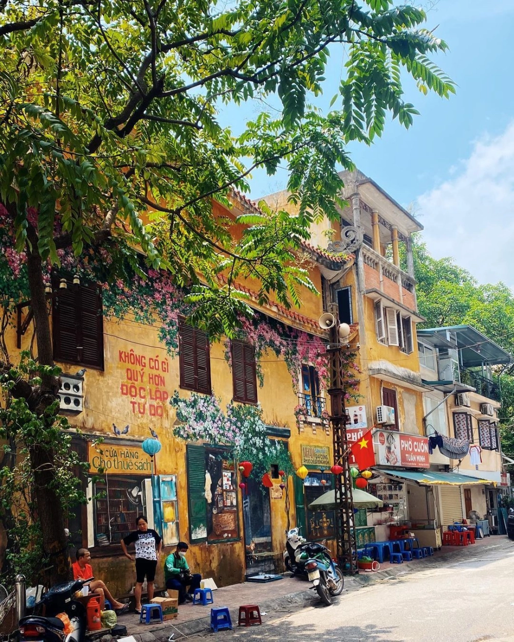 Khám phá hình ảnh phong cảnh thành phố rực rỡ ánh sáng