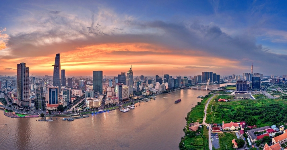 Ngắm ảnh phố sài gòn tấp nập và hiện đại