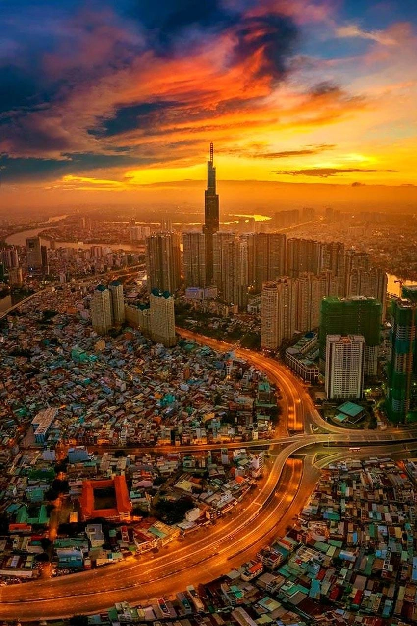 Tìm cảm hứng từ ảnh phong cảnh đường phố đẹp sống động và hiện đại