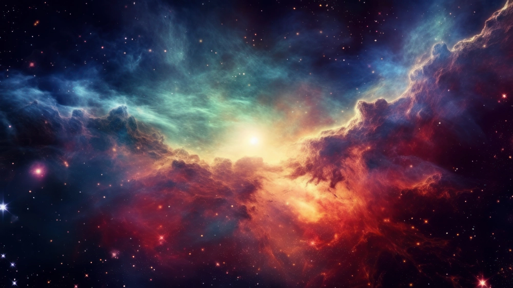 Trang trí máy tính với ảnh phong cảnh vũ trụ bằng hình nền galaxy sống động