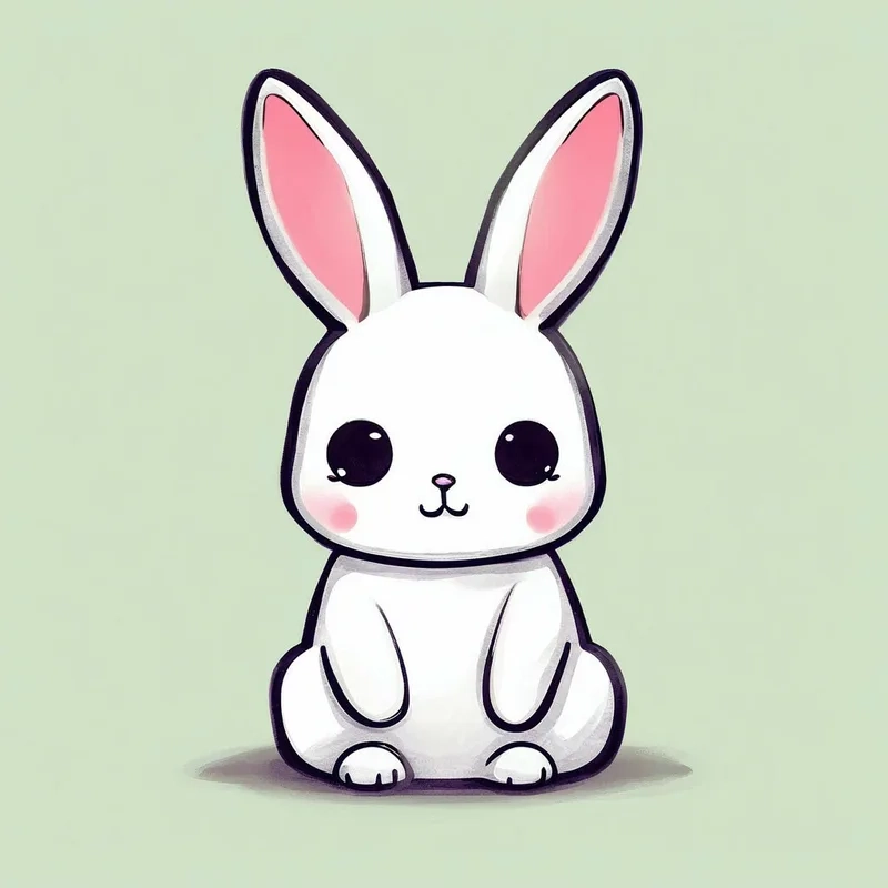 Sưu tầm ngay bộ sưu tập thỏ cute hình chibi