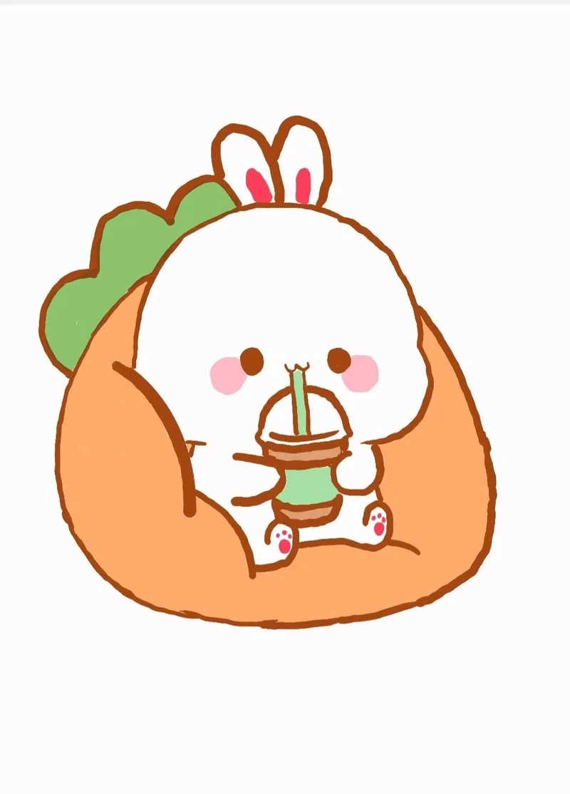 Cùng khám phá vẻ đẹp của con thỏ cute chibi