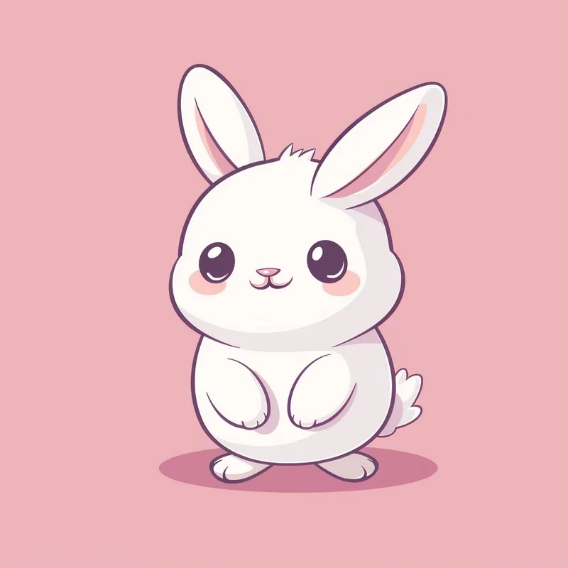 Nổi bật phong cách với chibi thỏ cute