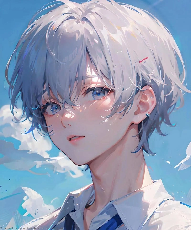 Thể hiện phong cách dễ thương với avatar anime nam cute