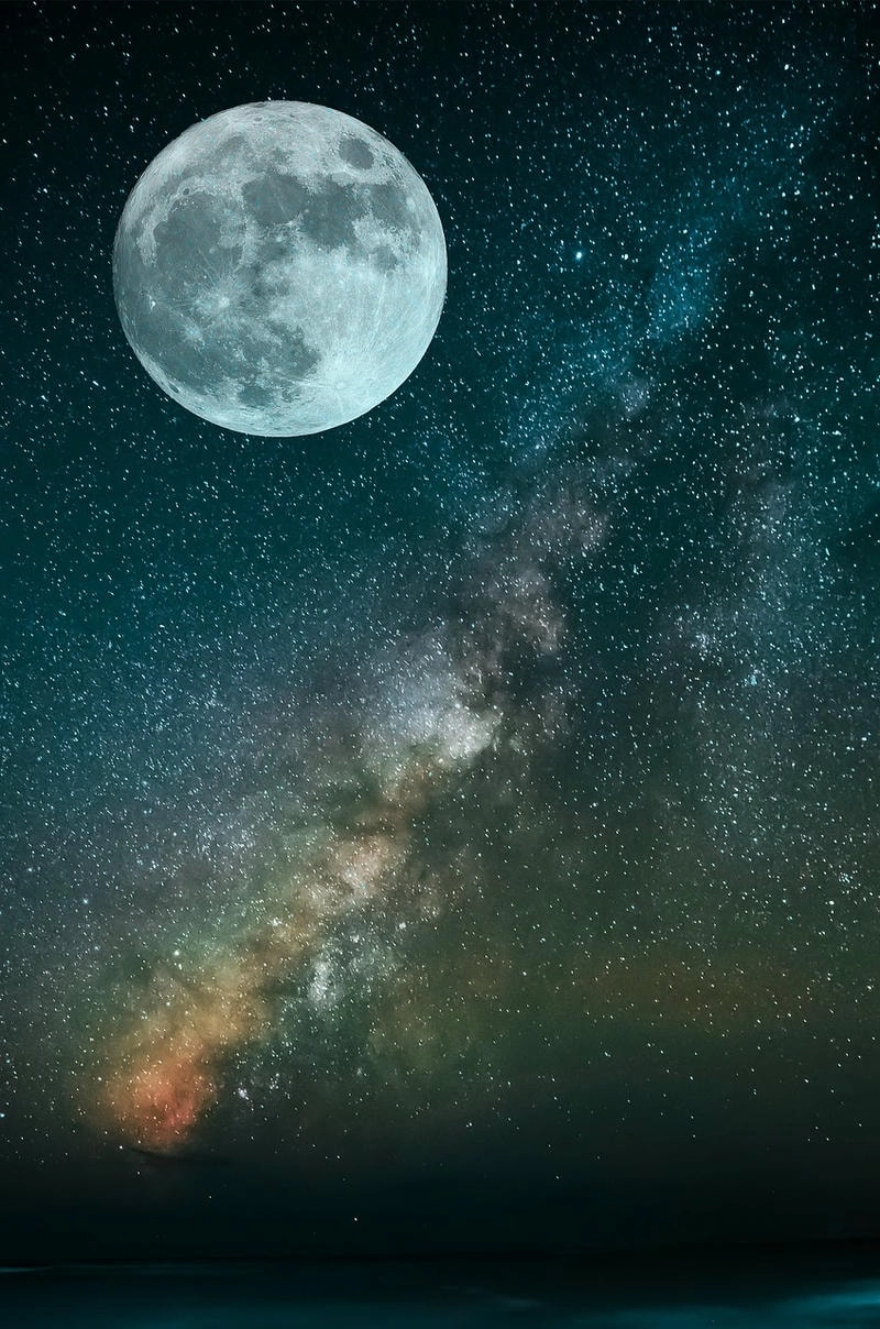 Thư giãn cùng avatar bầu trời đêm chill nhẹ nhàng và thư thái