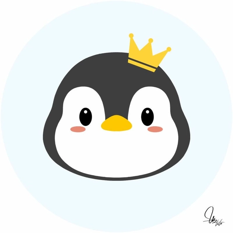 Tải avatar chim cánh cụt dễ thương để làm hình đại diện nổi bật mỗi ngày