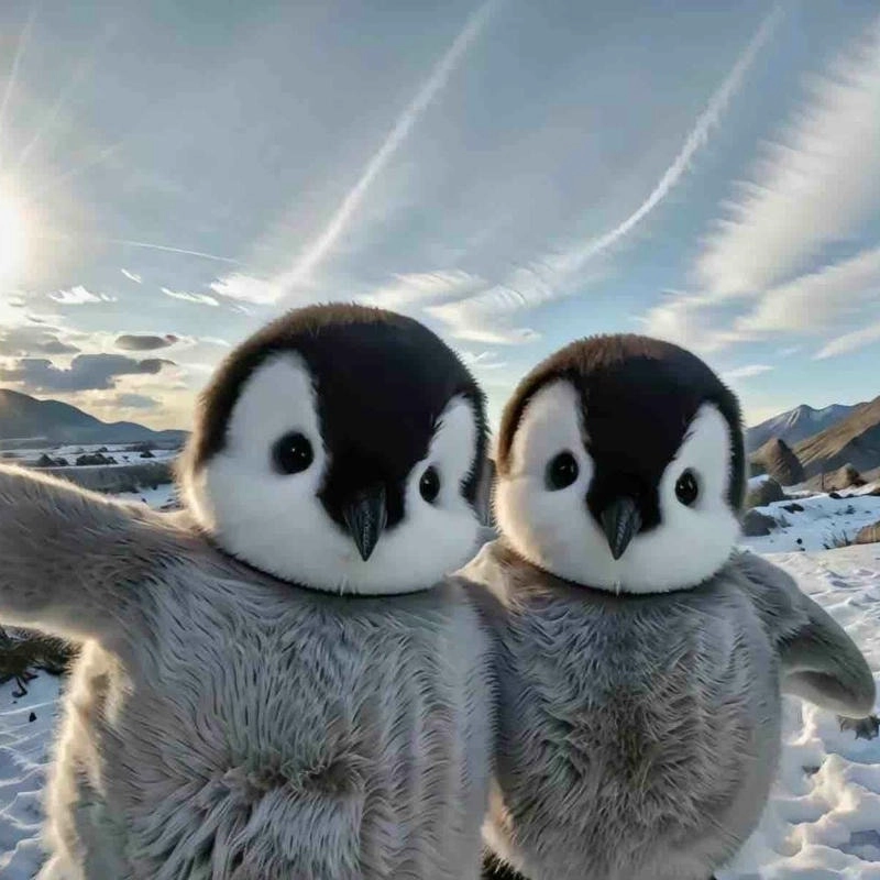 Thêm sức hút với avatar chim cánh cụt hoạt hình độc lạ và ngộ nghĩnh