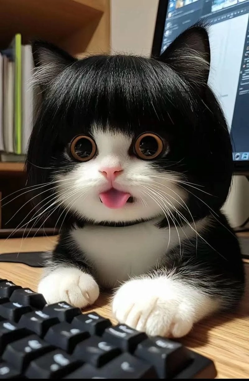 Sở hữu avatar cat owl ngộ nghĩnh độc đáo avatar cat