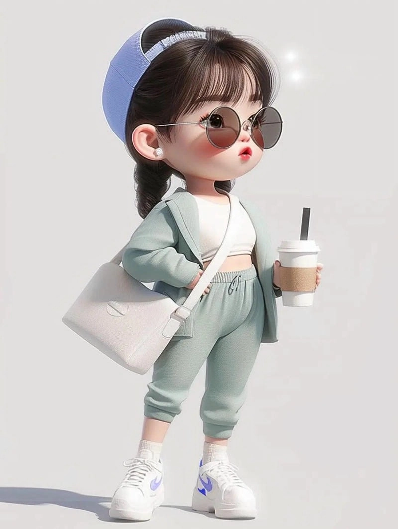Tạo ấn tượng với hình avatar nữ cute chibi sinh động và đầy cá tính cho trang cá nhân
