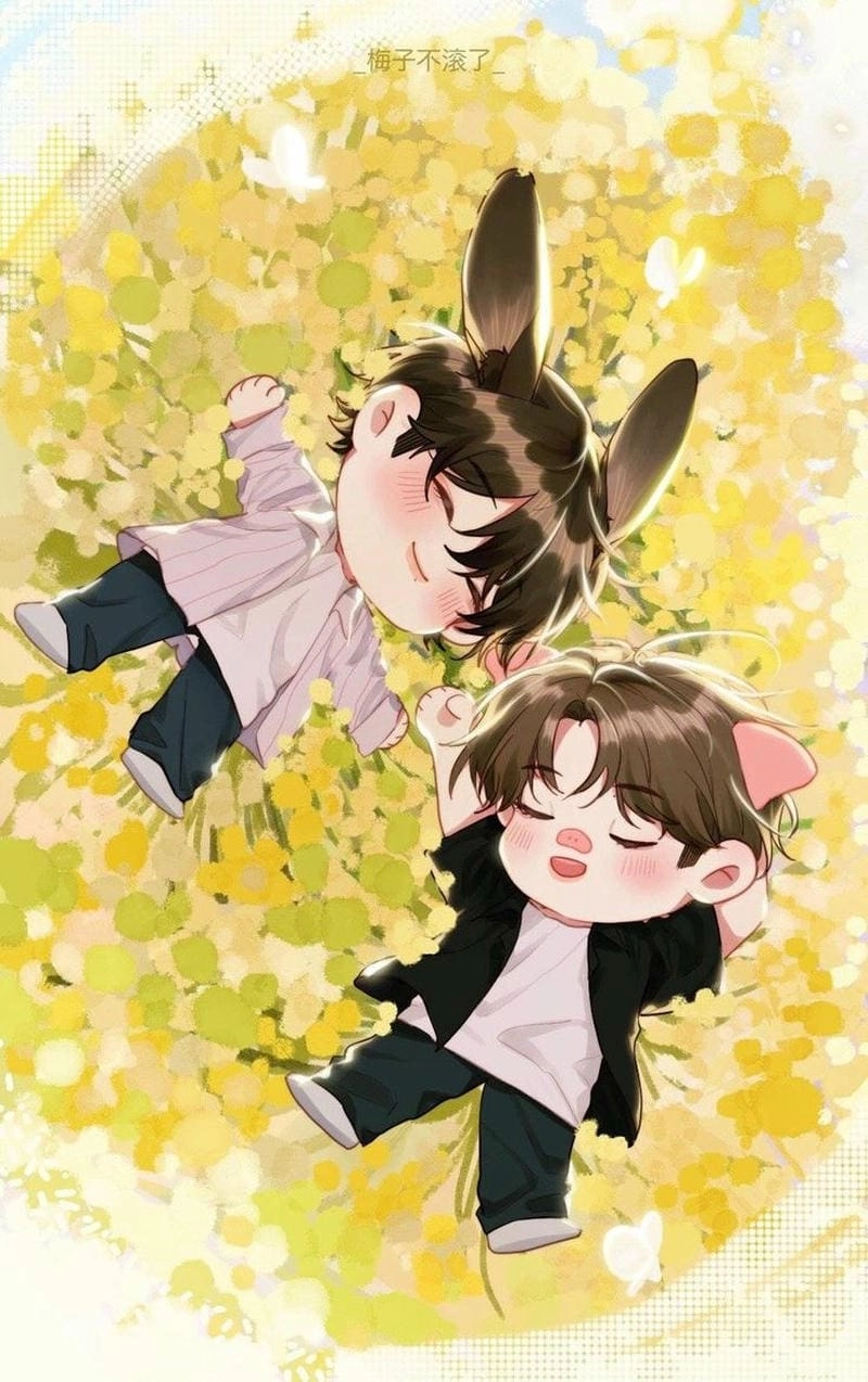 Đơn giản nhưng ấn tượng với avatar chibi trắng đen siêu cute