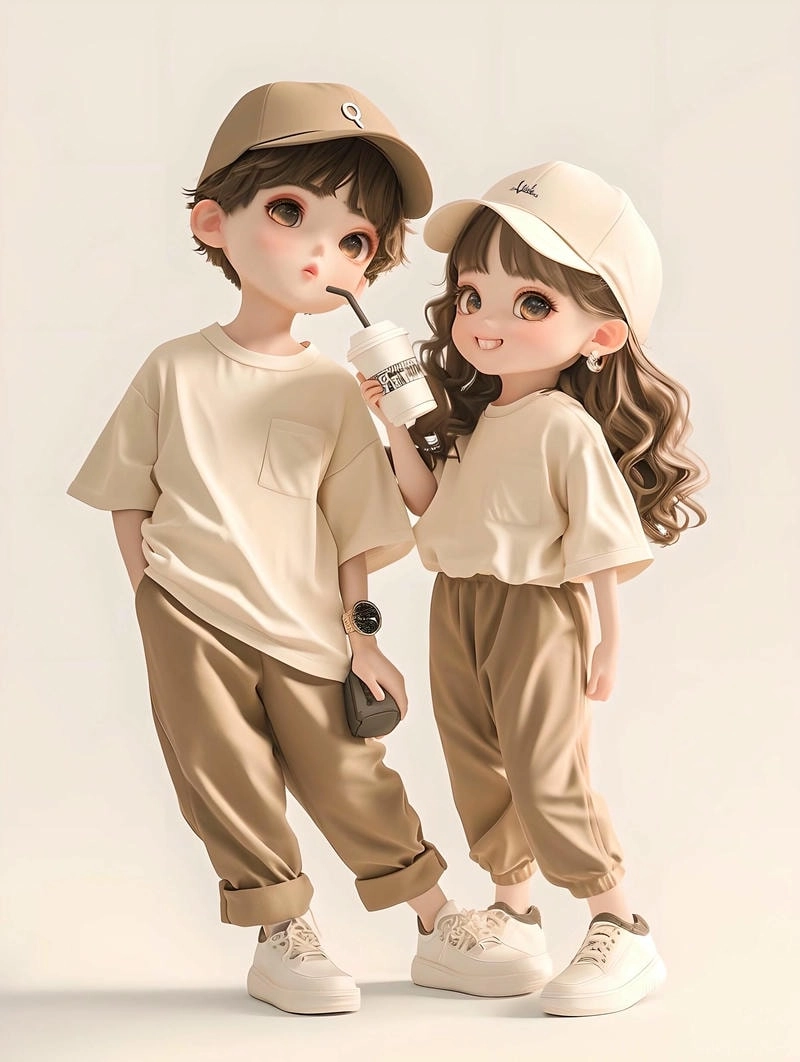 Khám phá avatar chibi ngầu kết hợp dễ thương và cá tính riêng