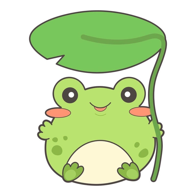 Chọn ngay avatar con ếch vô tri độc đáo cho trang cá nhân bạn