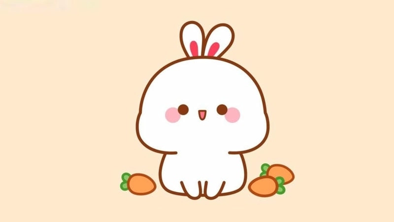 Chọn avatar con thỏ đen chất và cá tính