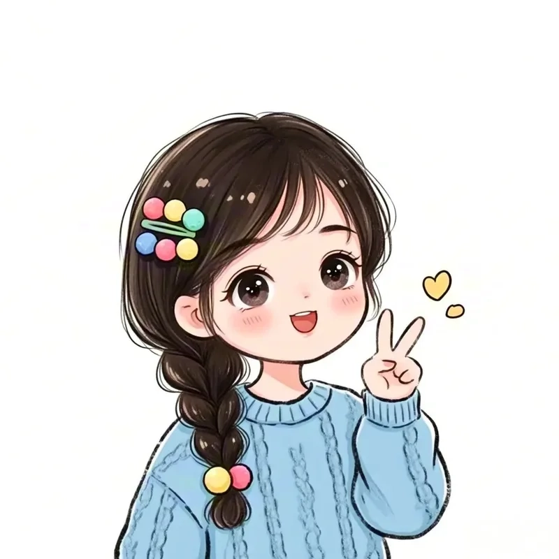 Thêm chút ngọt ngào cho hồ sơ với chibi avatar hình cute dễ thương