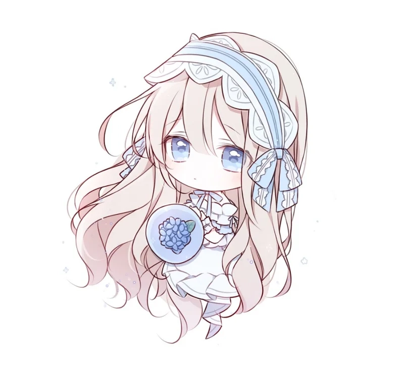 Nổi bật với avatar anime girl ảnh chibi cute dễ thương độc đáo