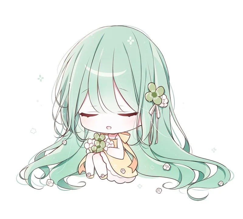 Tải miễn phí chibi cute girl avatar cực dễ thương và độc đáo