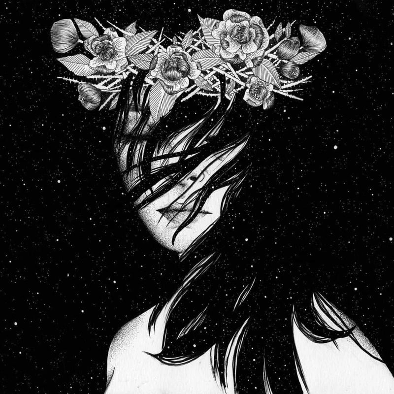 Chọn mặt cười avatar đen trắng buồn ấn tượng