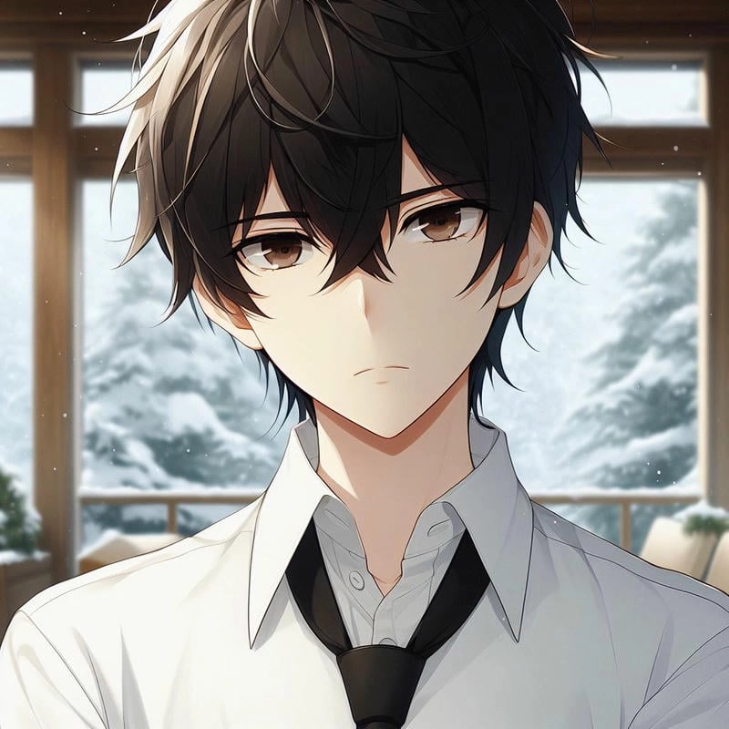 Khám phá ngầu avatar anime đen trắng cực chất