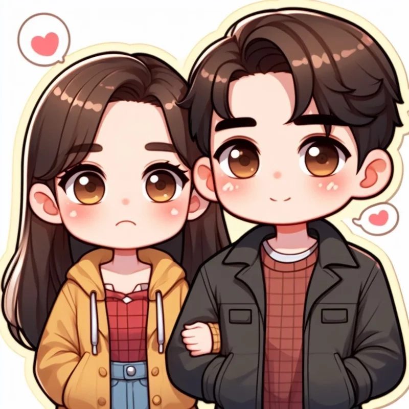 Sở hữu ngay chibi avatar cute đôi cực hot trên mạng