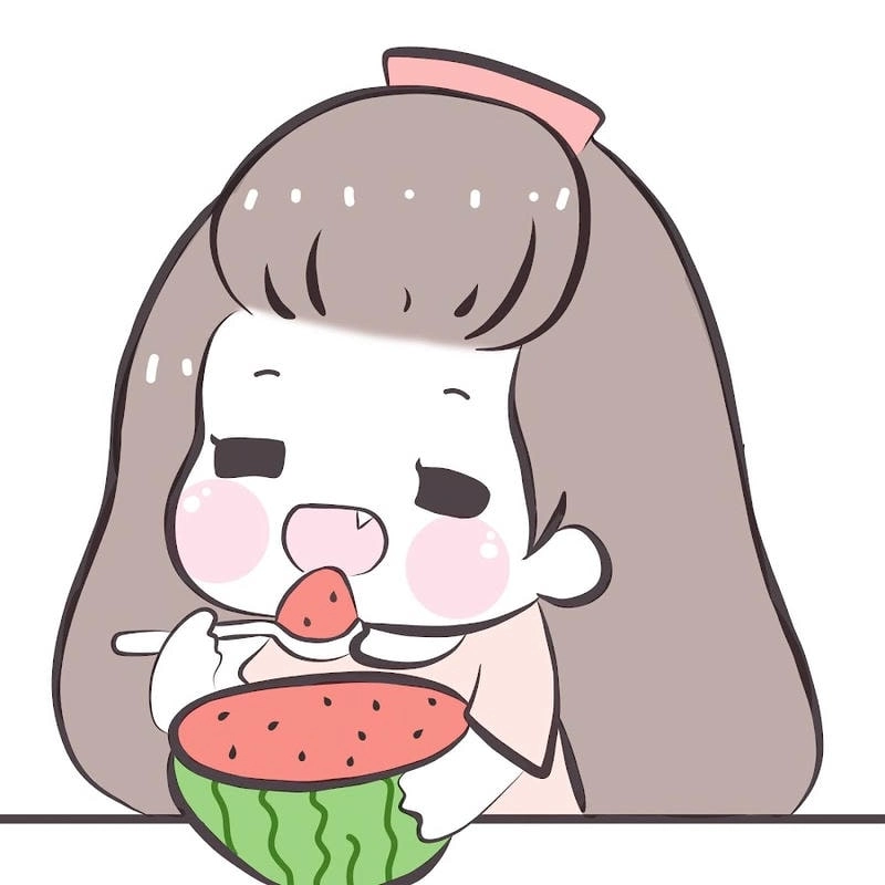 Thử avatar dưa hấu màu nước để hình đại diện độc đáo và đầy nghệ thuật