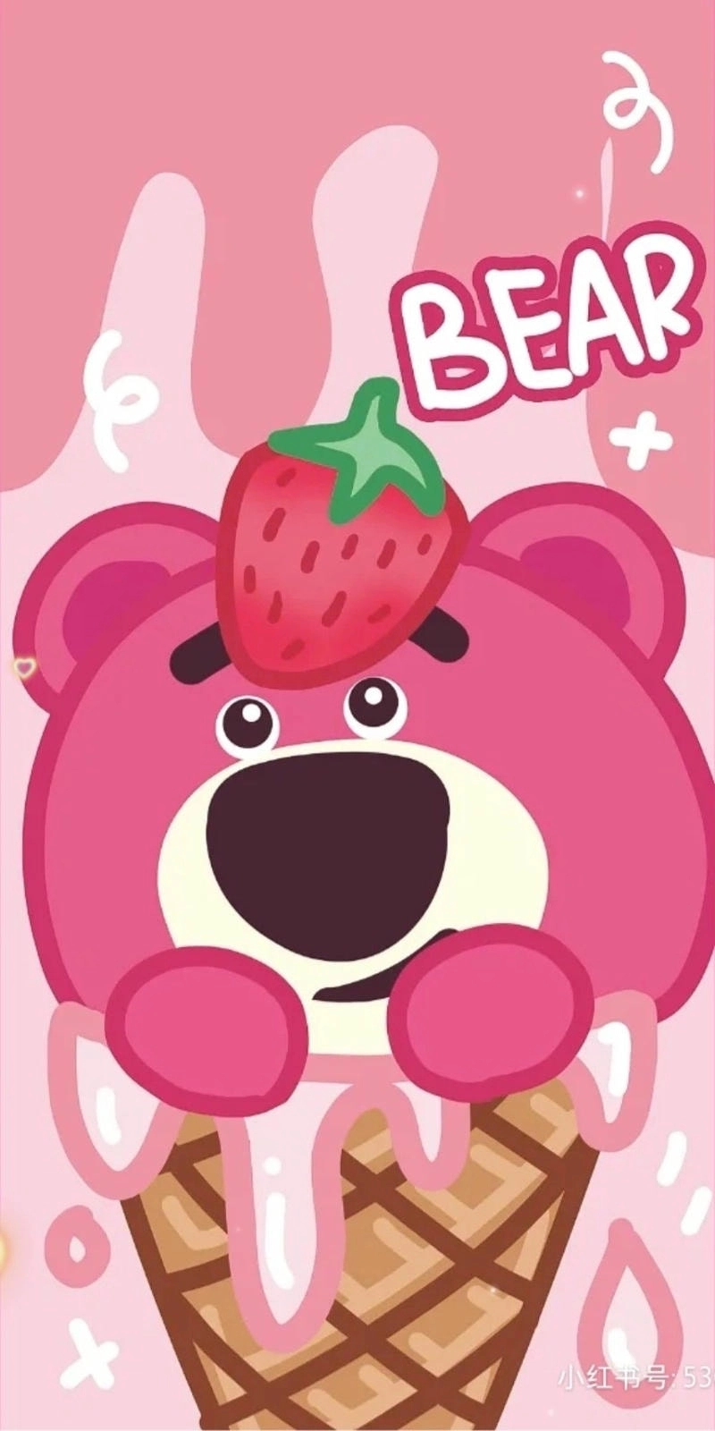 Chọn hình avatar gấu dâu cute siêu dễ thương khiến ai cũng thích