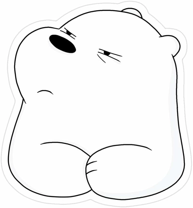 Thể hiện nỗi lòng với avatar gấu trắng buồn nhẹ nhàng và sâu sắc