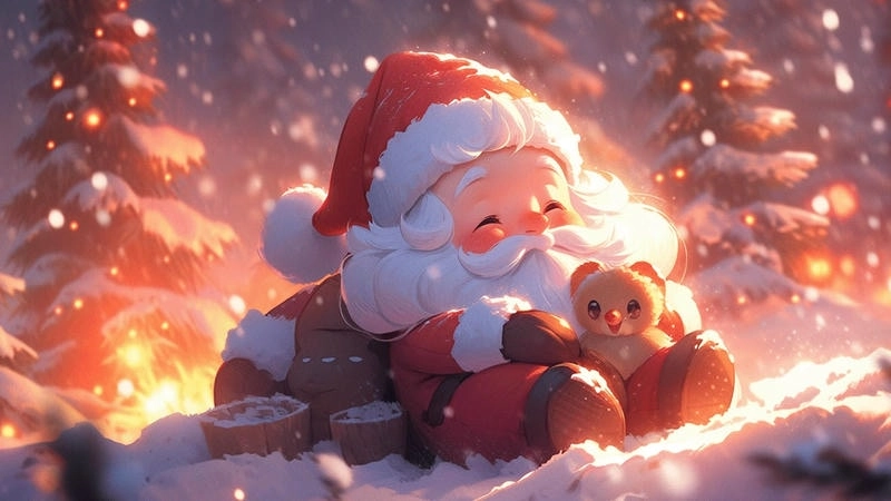 Sưu tầm avatar giáng sinh chibi dễ thương đầy sắc màu