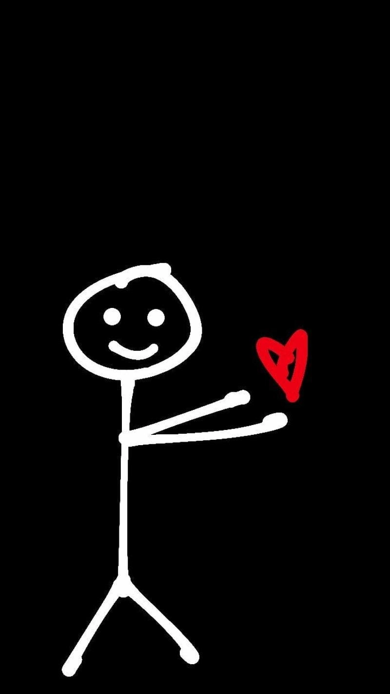 Thể hiện sự tối giản hài hước với avatar người que vô tri độc đáo