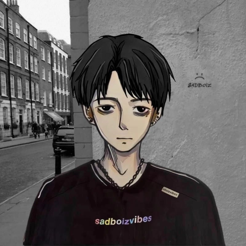Thử ngay avatar sadboiz anime ngầu lòi và đầy cảm xúc