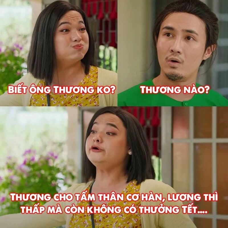 Thức dậy cùng những hình avatar meme tết độc lạ