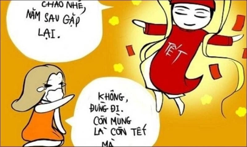 Lạc lối trong avatar tết meme trending