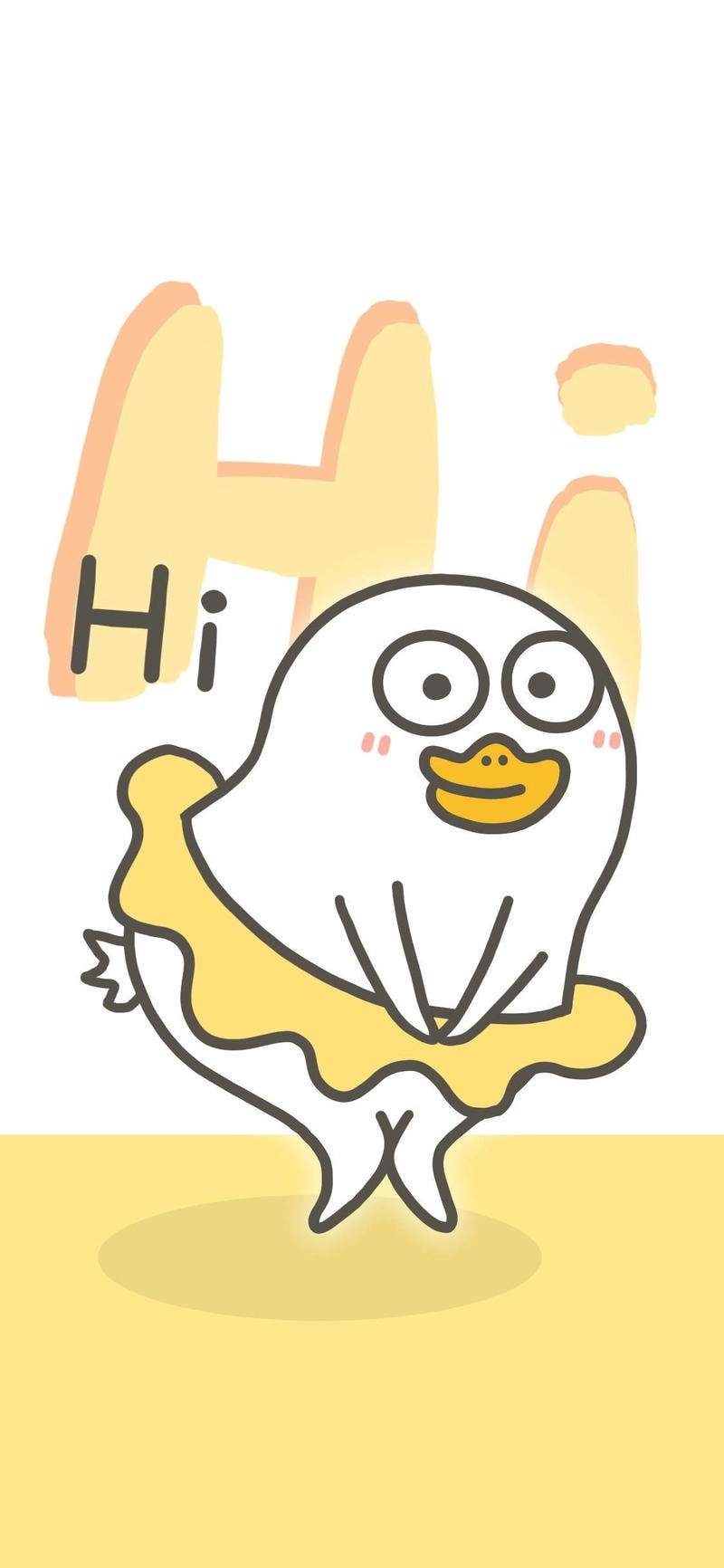 Thêm avatar vịt cute chibi ngộ nghĩnh làm đại diện dễ thương