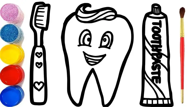 Bé yêu sẽ thích bàn chải đánh răng cho be chữ u sáng tạo màu