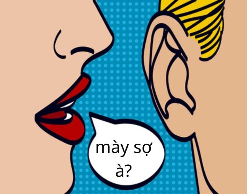 Lạc lối trong thế giới caption bạn sợ à meme