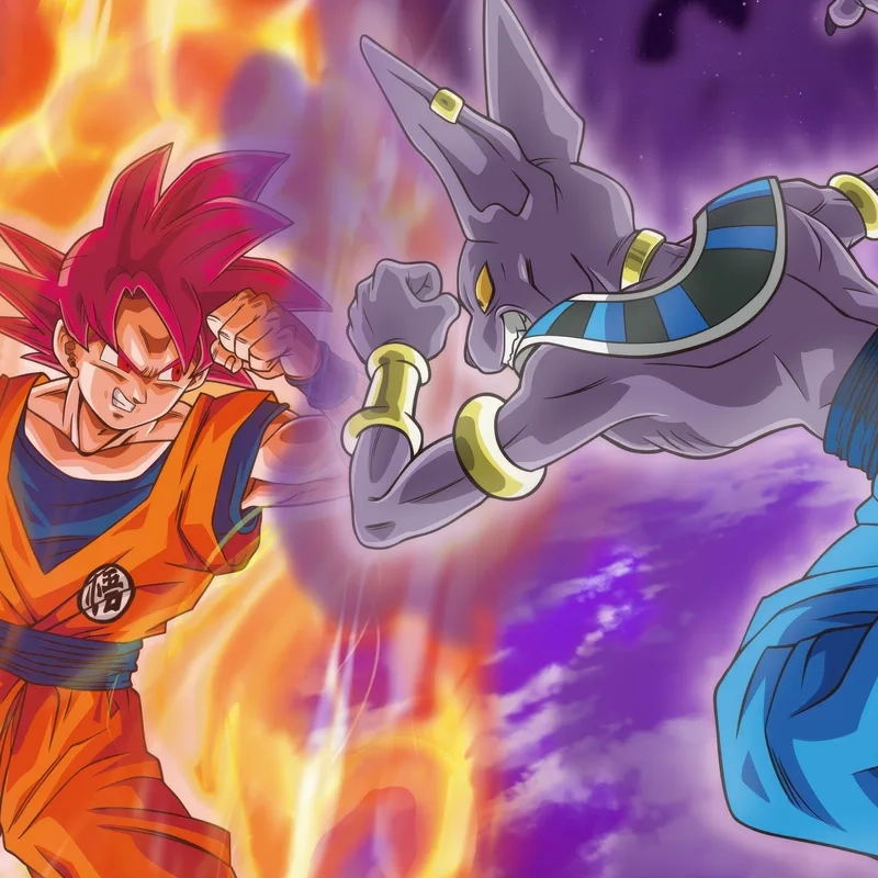 Trận chiến đỉnh cao giữa beerus vs goku chưa từng thấy