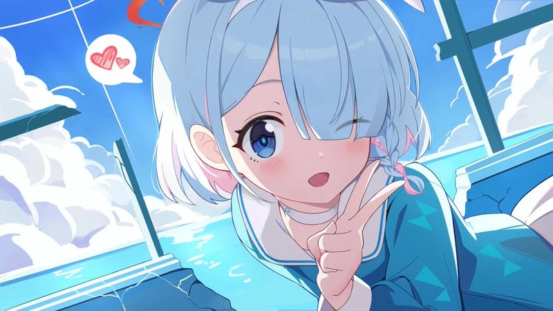 Blue avatar hấp dẫn mọi ánh nhìn