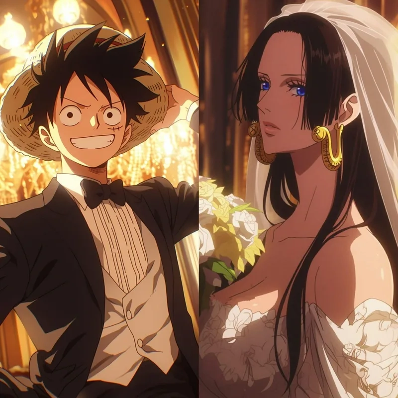 Hành trình tình cảm giữa luffy x boa hancock đầy cảm xúc