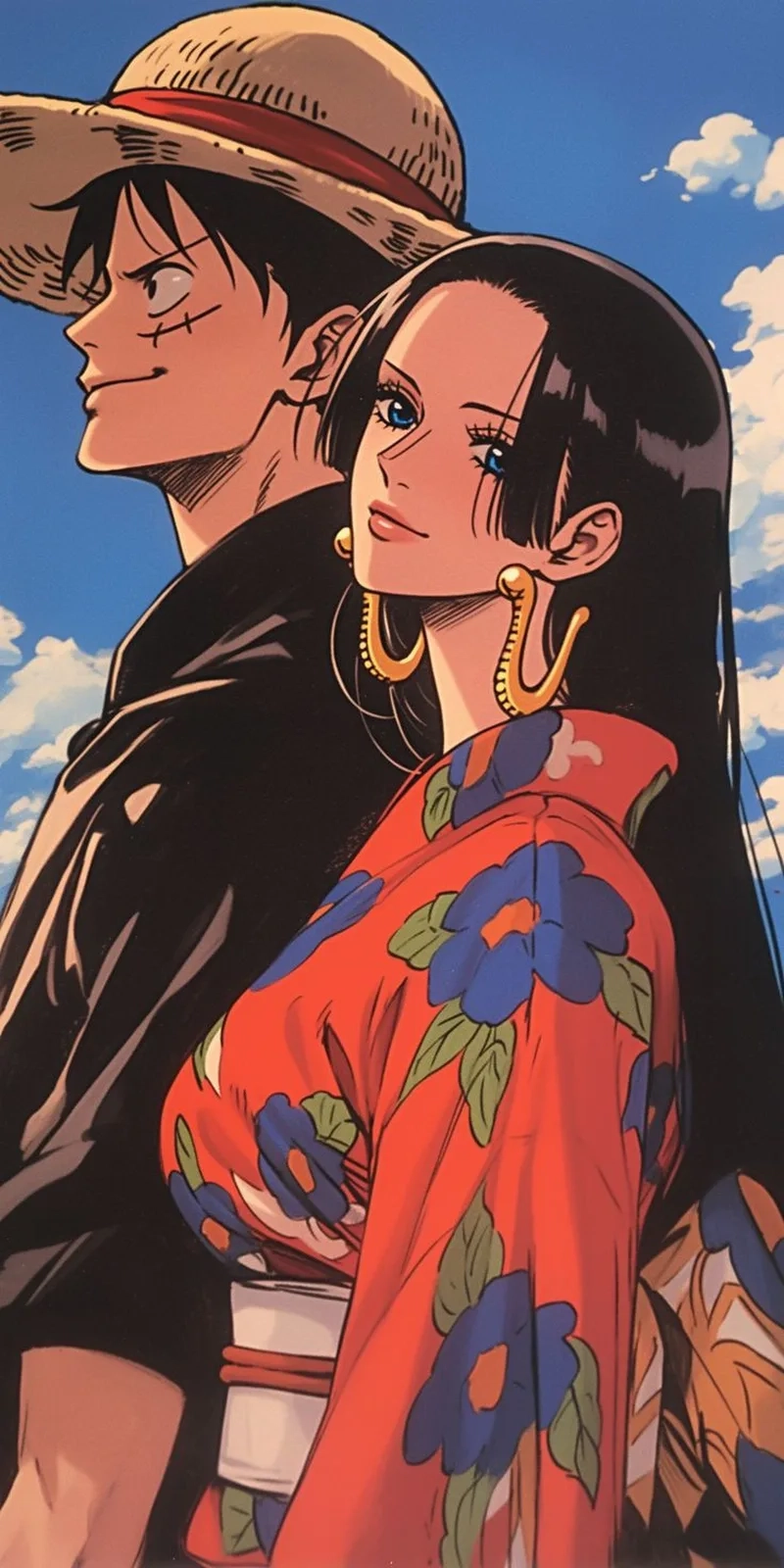 Cặp đôi đặc biệt boa hancock với luffy khiến fan bấn loạn