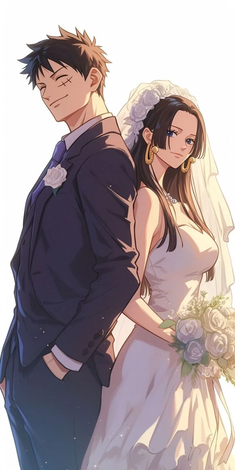 Câu chuyện cảm động khi boa hancock yêu luffy hết lòng