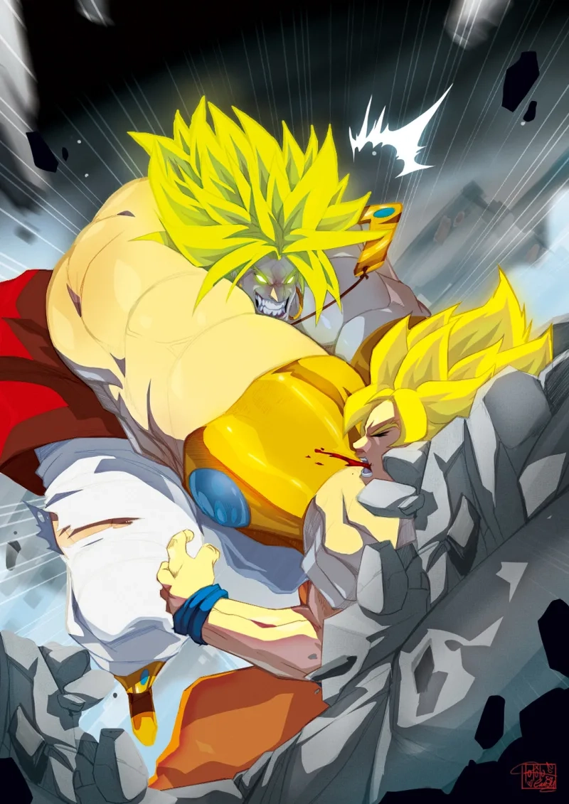 Trải nghiệm sức mạnh tối thượng broly x goku