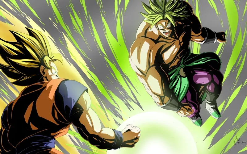 Cuộc so tài bất ngờ giữa hai chiến binh broly vs goku ai mạnh hơn