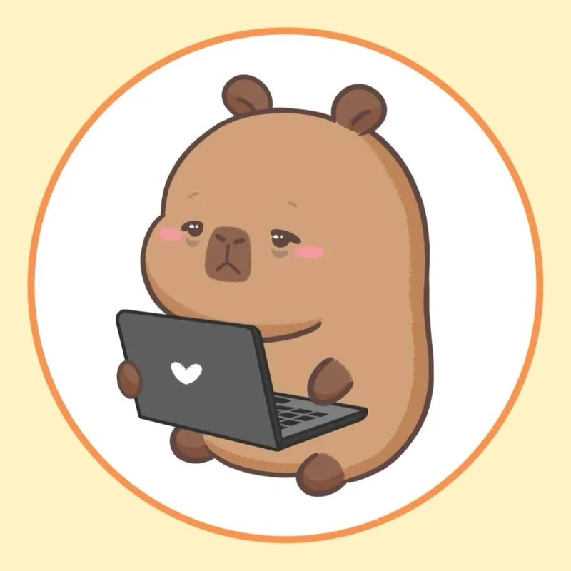 Chia sẻ ngay ảnh capybara cute chibi khiến ai cũng thích