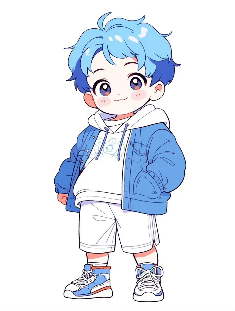 Bộ sưu tập hình chibi bé trai cute được yêu thích nhất