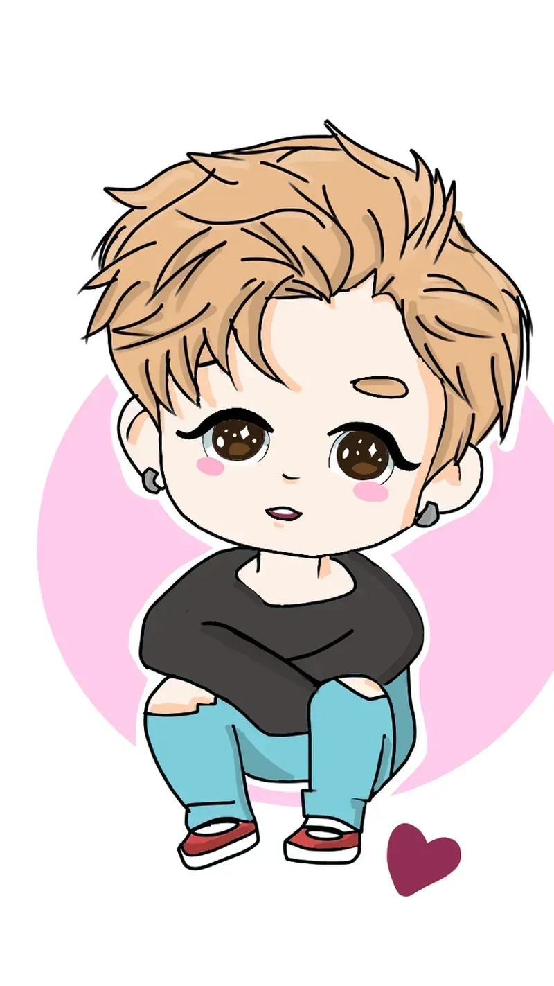 Cực kỳ đáng yêu với bộ sưu tập hình chibi boy dễ thương hot trend năm nay