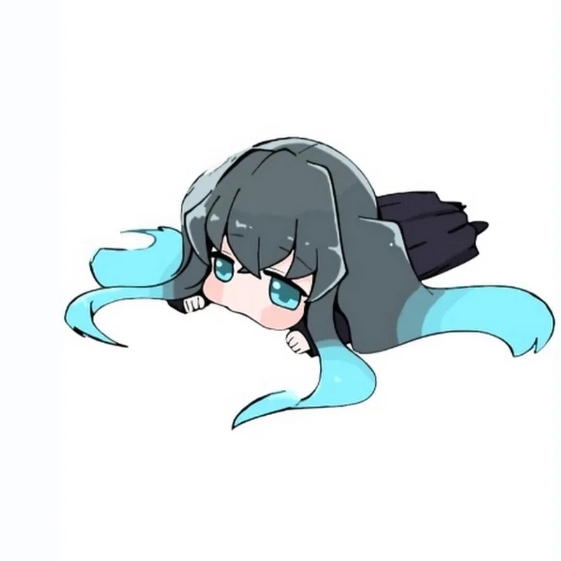 Lạc giữa thế giới cảm xúc qua ảnh chibi buồn đầy tâm trạng