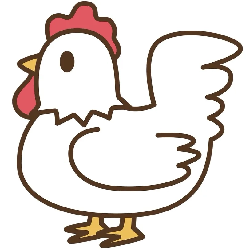 Tải ngay ảnh gà con chibi cute cho màn hình thêm sinh động